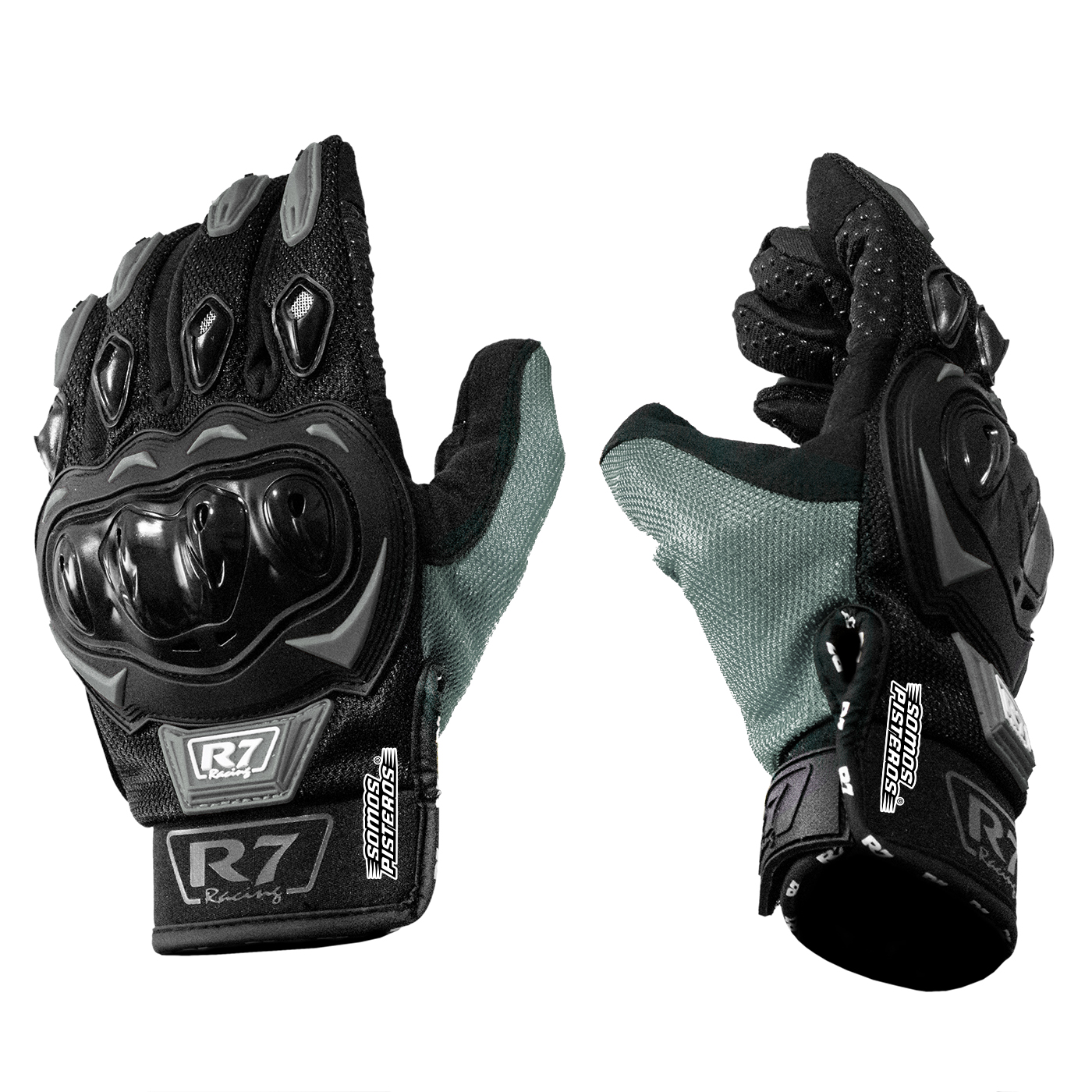 Guantes R7-2 TOUCH Gris