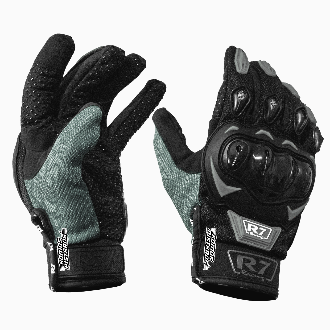 Guantes R7-2 TOUCH Gris
