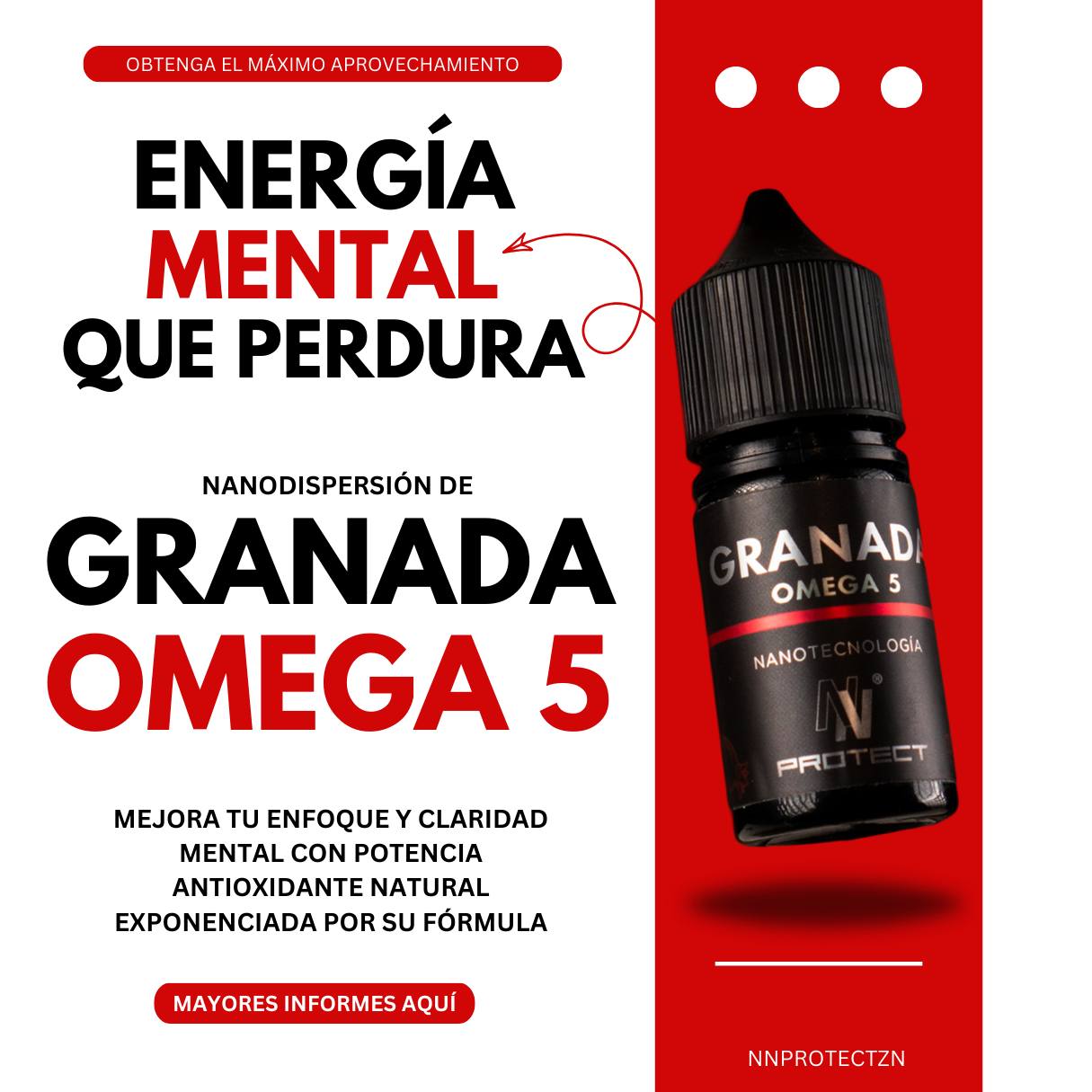 Granada Omega 5 Nanodispersión 15 ml