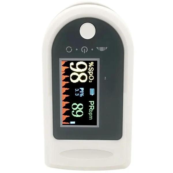Oxímetro de pulso MXOXM-001-1 1pza BlancoGris Rango de Medición 70porciento -90porciento 30 240BPM mas menos 2BPM o mas menos 2porciento PR 2xAAA No Incluidas, OxiMax