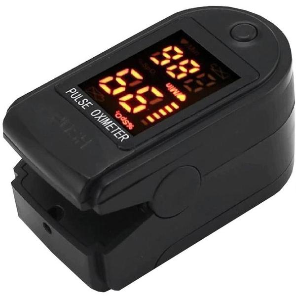 Oxímetro Digital LED MXOXL-001-1 1pza Negro Rango de Medición 70porciento -99porciento Spo2 30 a 240BPM mas menos 2BPM o mas menos 2porciento PR 2xAAA No Incluidas, OxiLed