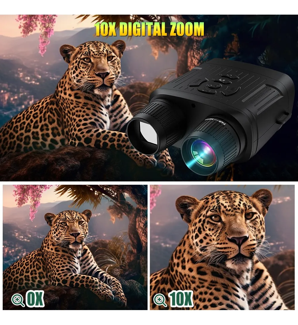 Binoculares Visión Nocturna Binoculares Infrarrojos Hd Ultra