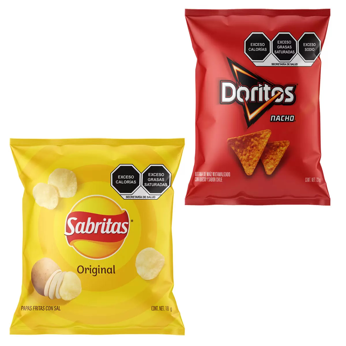 Papas Sabritas Surtidas Minis Pack 50 pzas