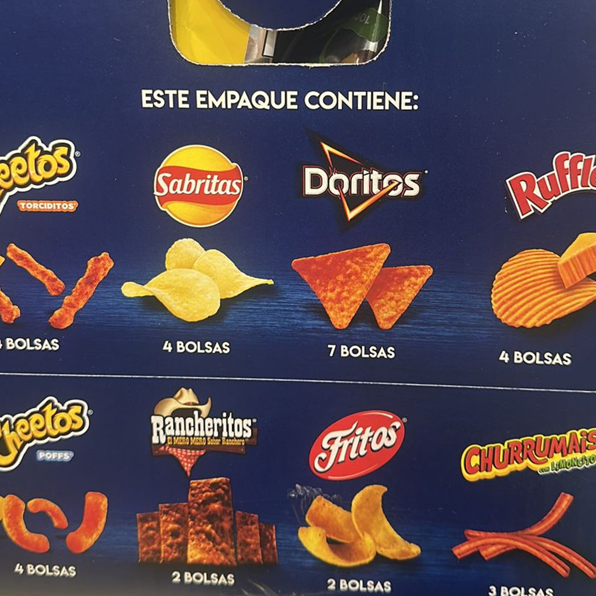 Papas Sabritas Surtidas Get Together Mix 30 pzas