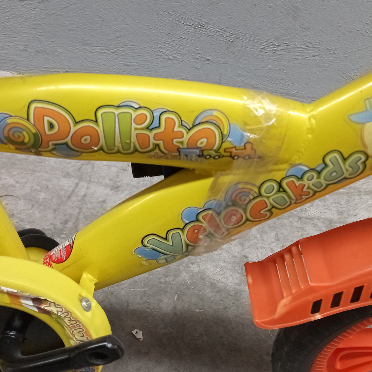 Bicicleta Veloci Reacondicionado Pollito R12 Amarillo