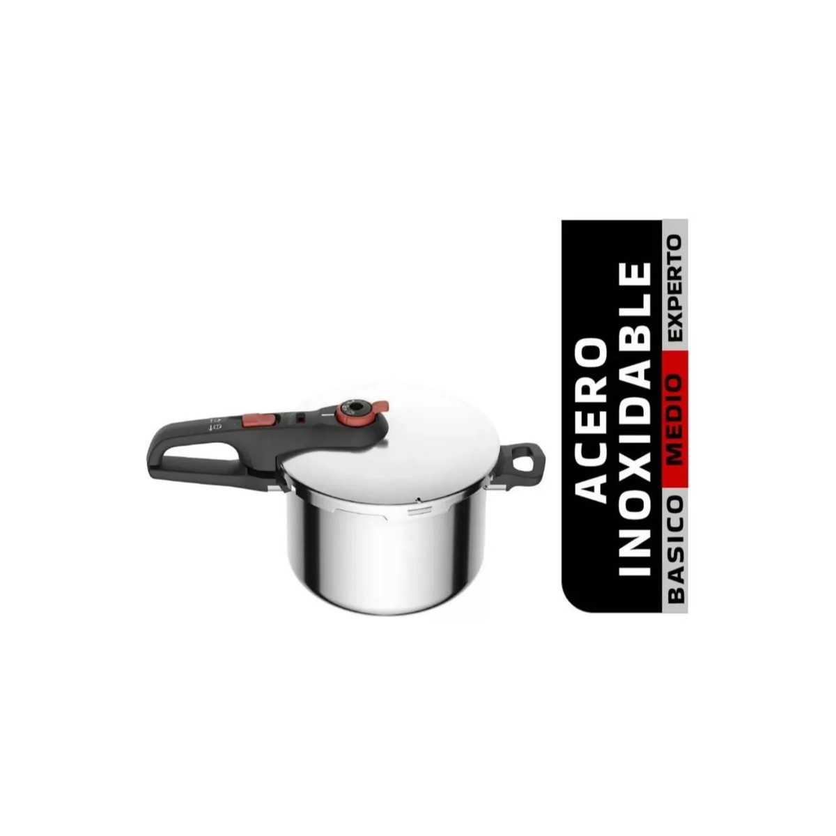 Olla de Presión T-fal 8 Litros Gris P2584403