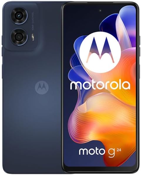 Motorola Moto g24 Negro 256GB Nuevo Sellado mas Cargador Magnético de regalo