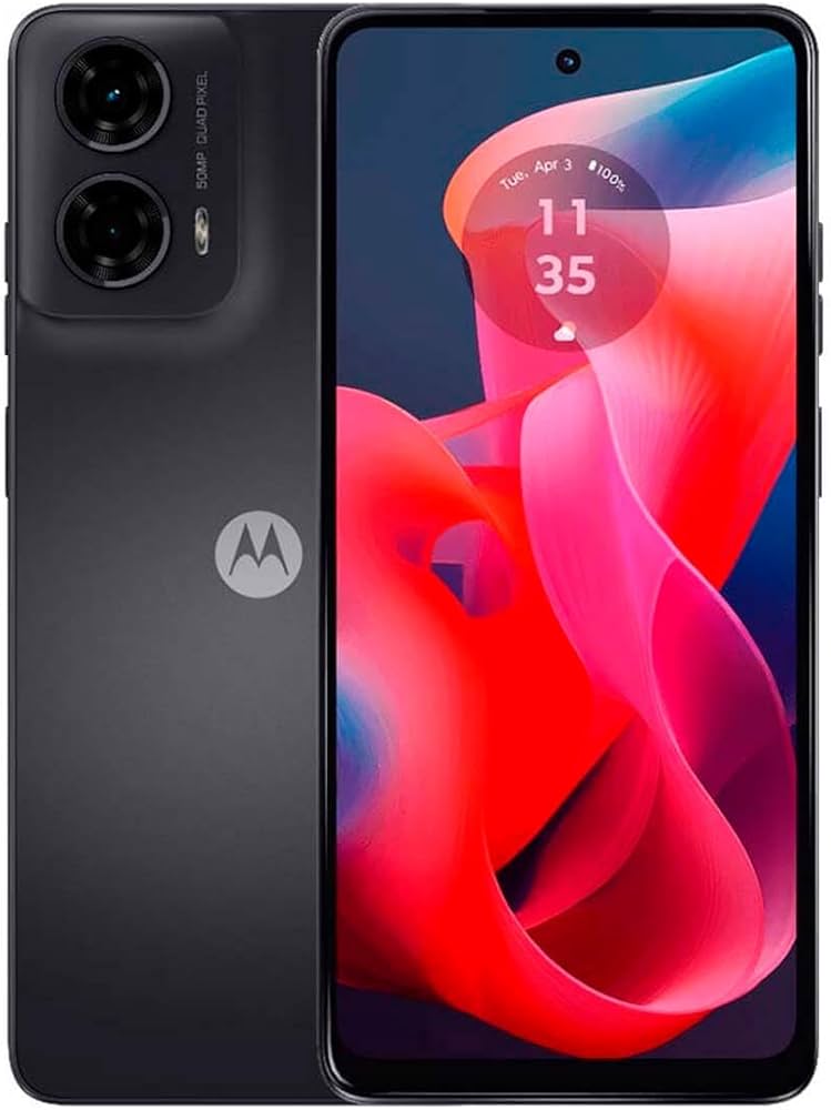 Motorola Moto g24 Negro 256GB Nuevo Sellado mas Cargador Magnético de regalo