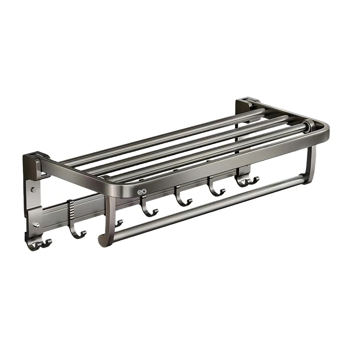 Toallero Soporte De Toallas Estante Para Baño De Pared 60cm