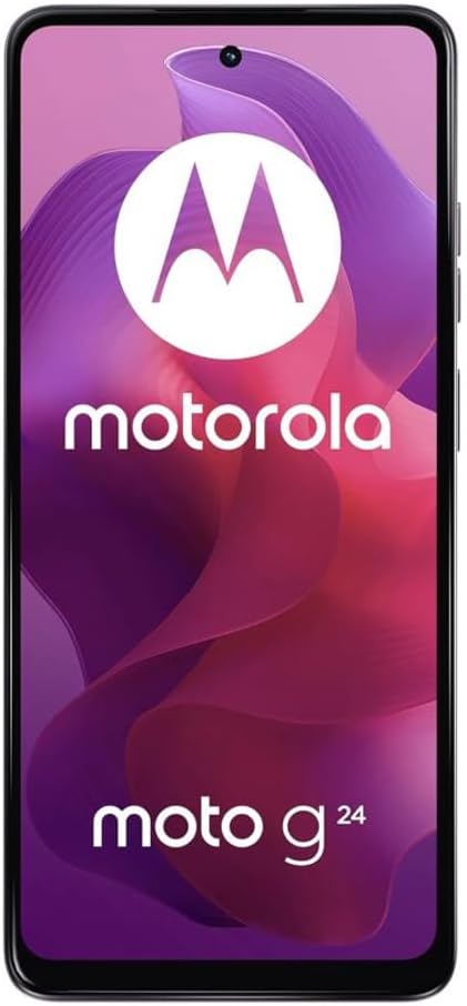 Motorola Moto G 24 Lavanda Nuevo 256GB, 4GB RAM más Cargador para Auto 25W 