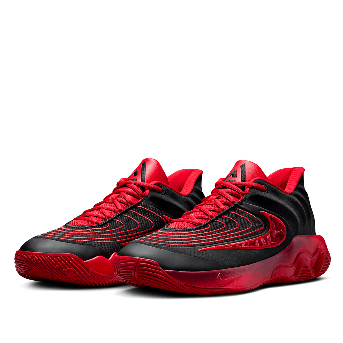 NIKE Giannis Immortality 4 TENIS HOMBRE DEPORTIVO COLOR NEGRO ROJO