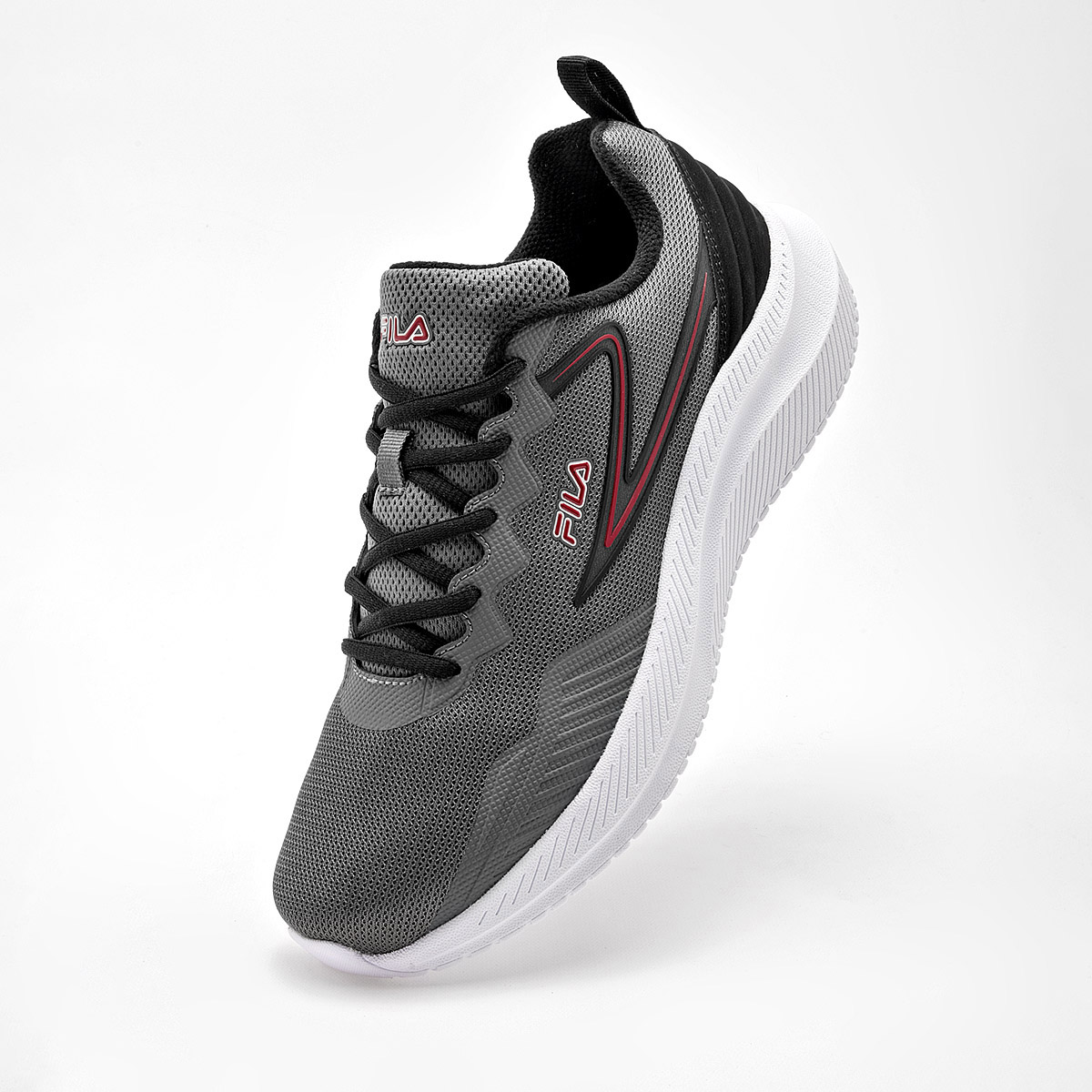 FILA Memory Primo-Forza TENIS HOMBRE CASUALES COLOR GRIS NEGRO