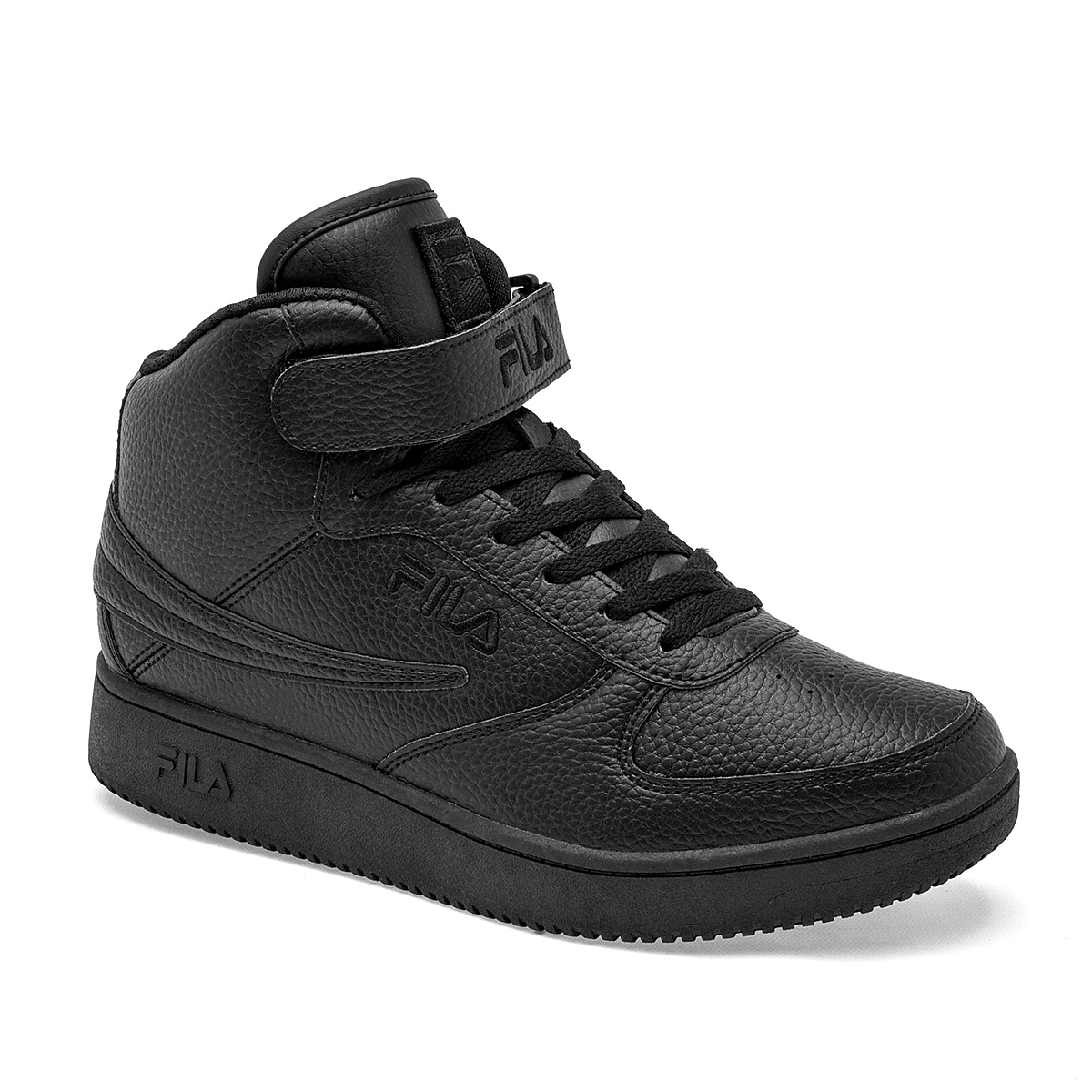 FILA A-High TENIS HOMBRE DEPORTIVO DE BOTA COLOR NEGRO