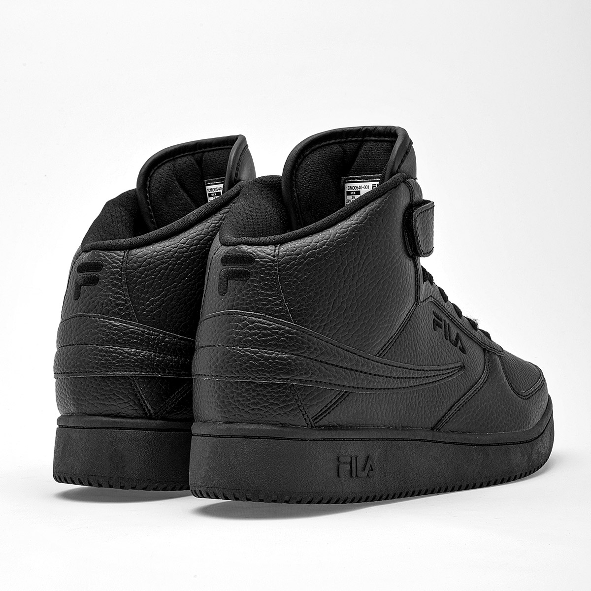 FILA A-High TENIS HOMBRE DEPORTIVO DE BOTA COLOR NEGRO