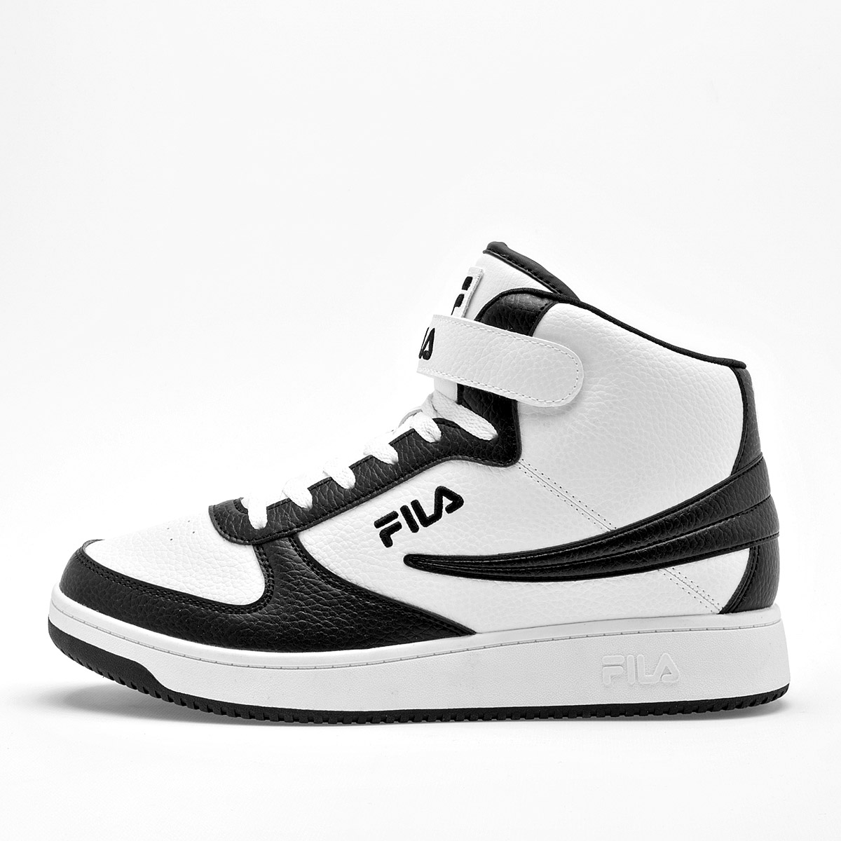 FILA A-High TENIS HOMBRE DEPORTIVO DE BOTA COLOR BLANCO NEGRO