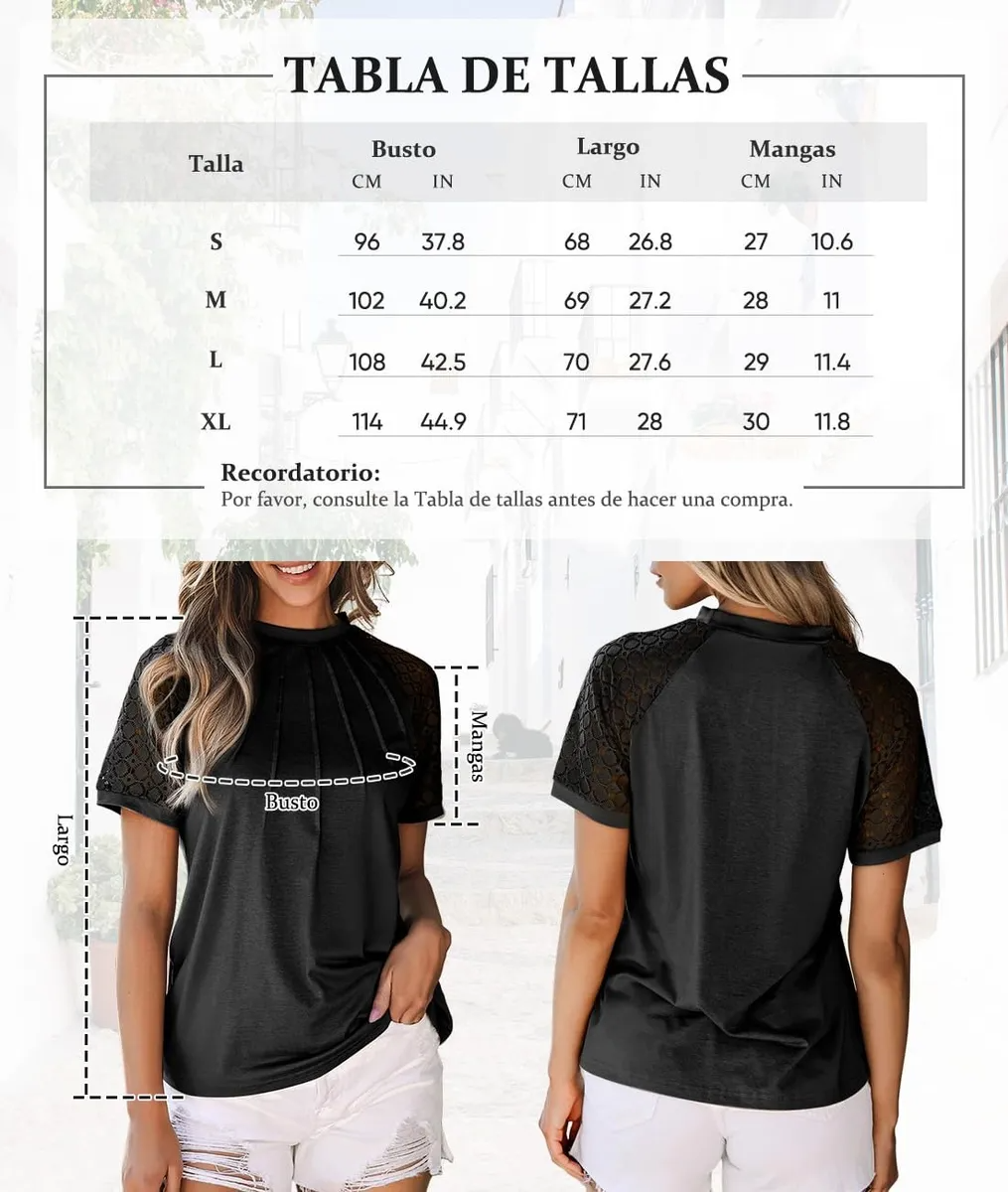 Blusas Para Mujer Blusas Bonitas Blusas De Encaje Moda Ropa .