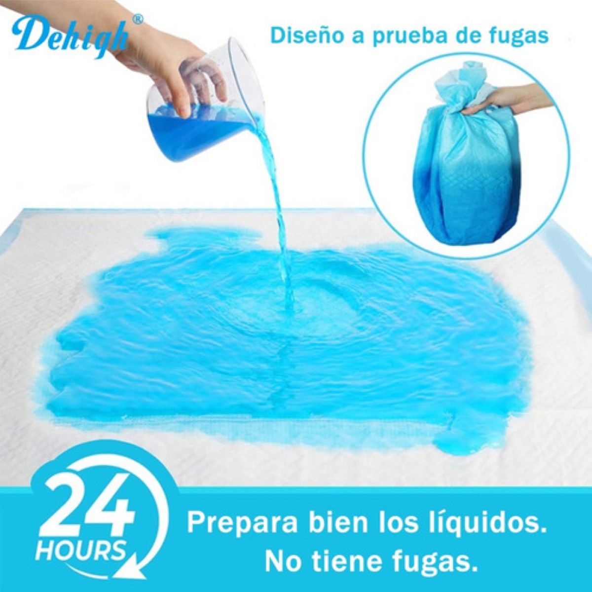 50 Pañales Tapete Entrenador Para Perro Almohadillas 60x45cm