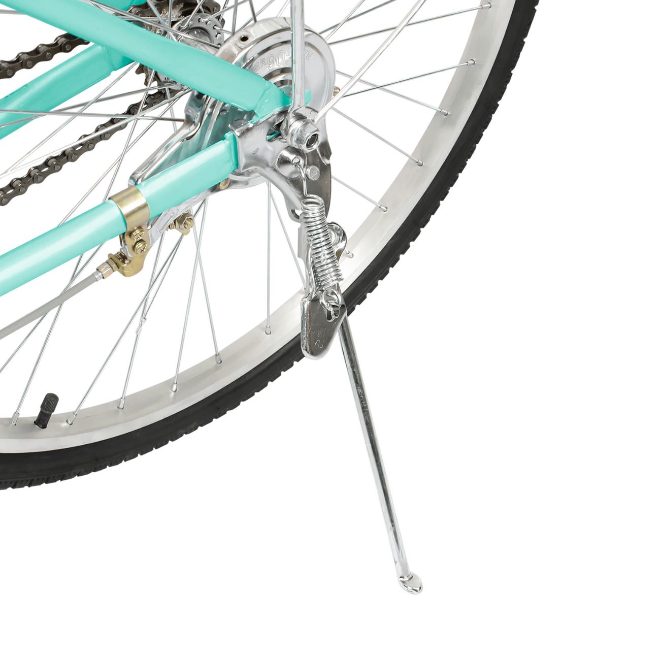 Bicicleta Urbana Rodada 29 con Canasta, Diseño Clásico Vintage, Turquesa Bluelander 