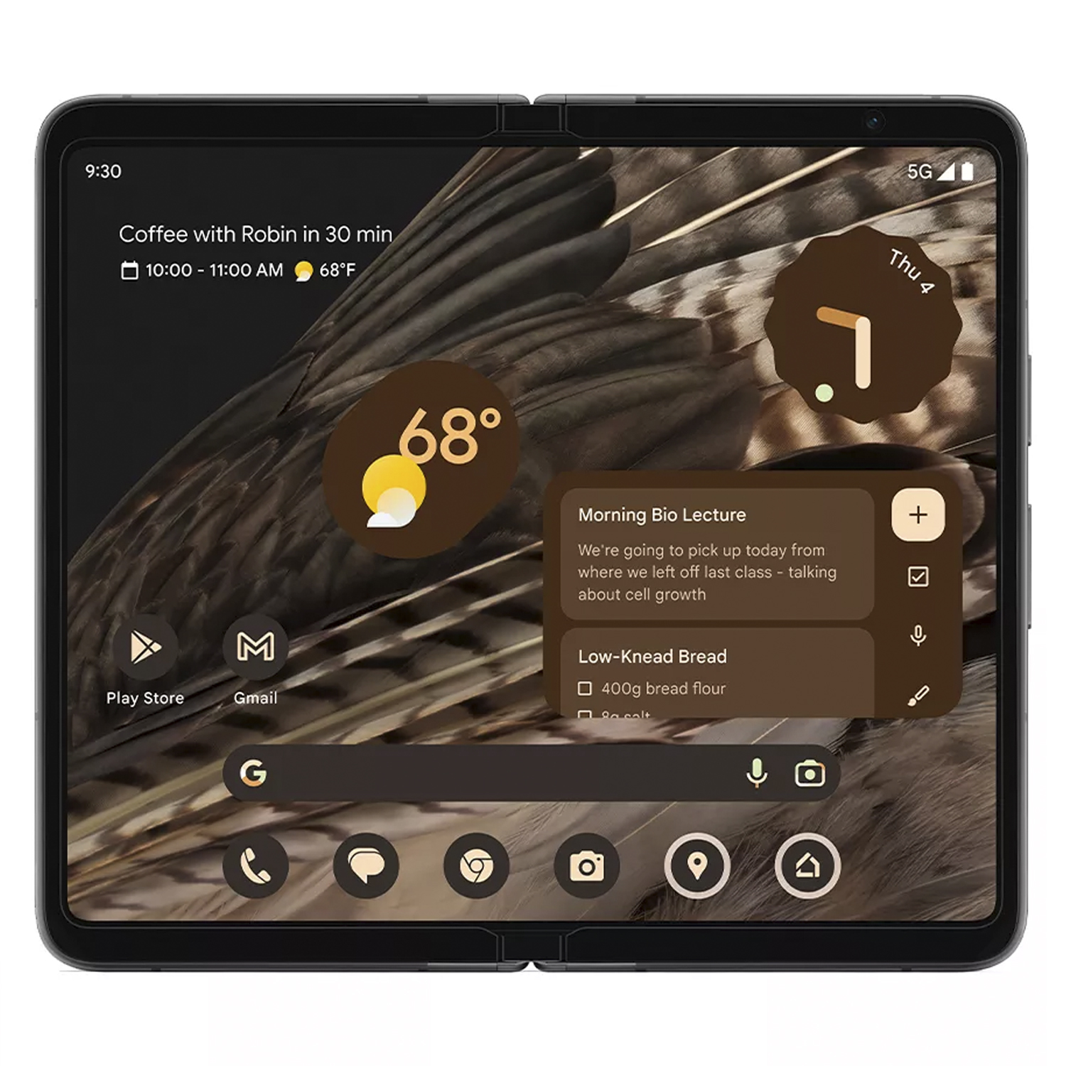 Google Pixel Fold 12GB 256GB 5G Negro