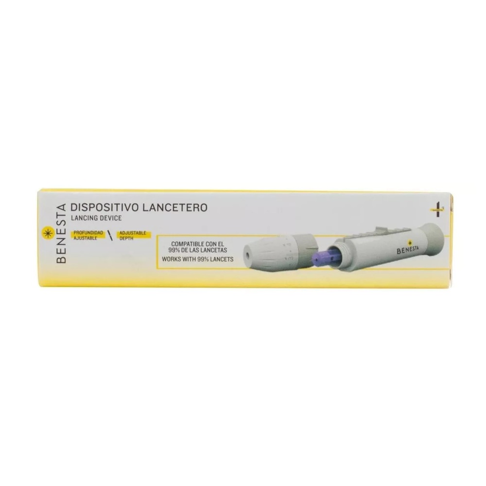 Pluma Disparador De Lancetas Universal - Benesta