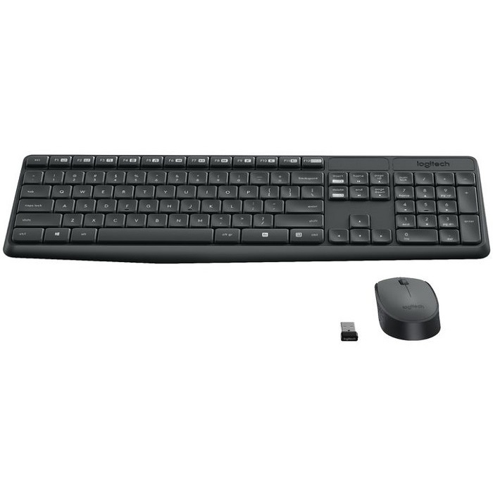 Kit Teclado Y Mouse Logitech MK235 Inalambrico USB 920-007901