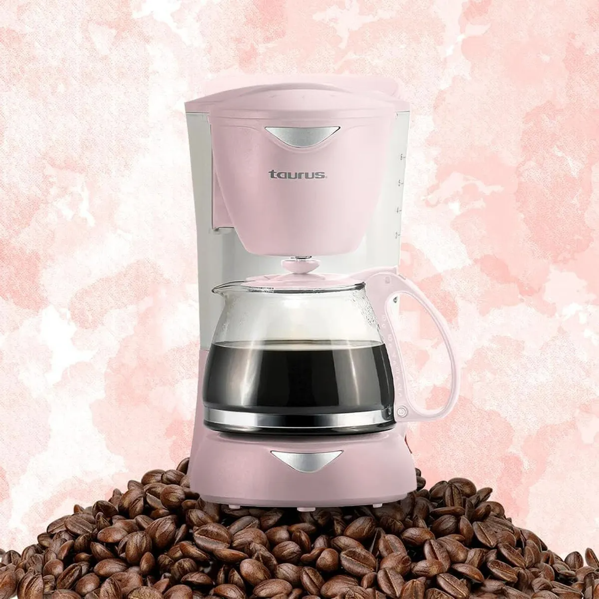 Cafetera Taurus Coffeemax6 Ribbon Color Rosa