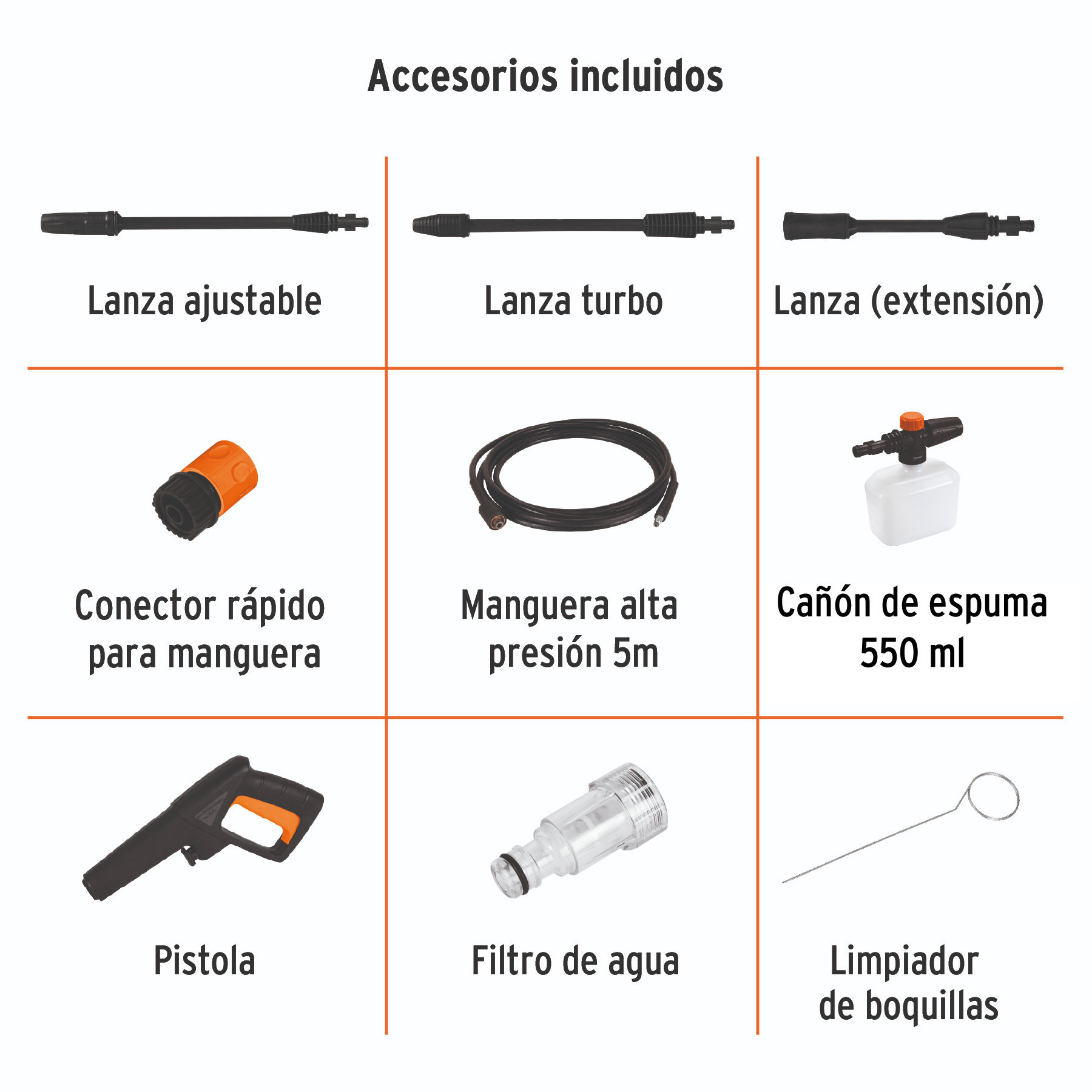 Hidrolavadora Eléctrica 1800PSI HILA-1800 Truper Calidad Premium para Autos Autolavados Maquina para lavar presión