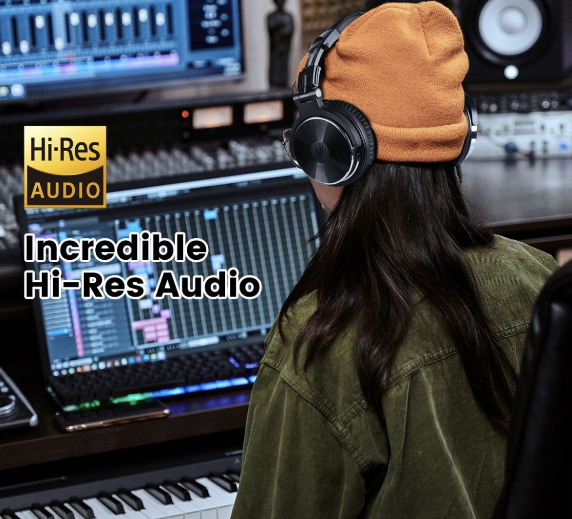 Oneodio Pro10 Audífonos Para Dj Con Cable Sobre La Oreja
