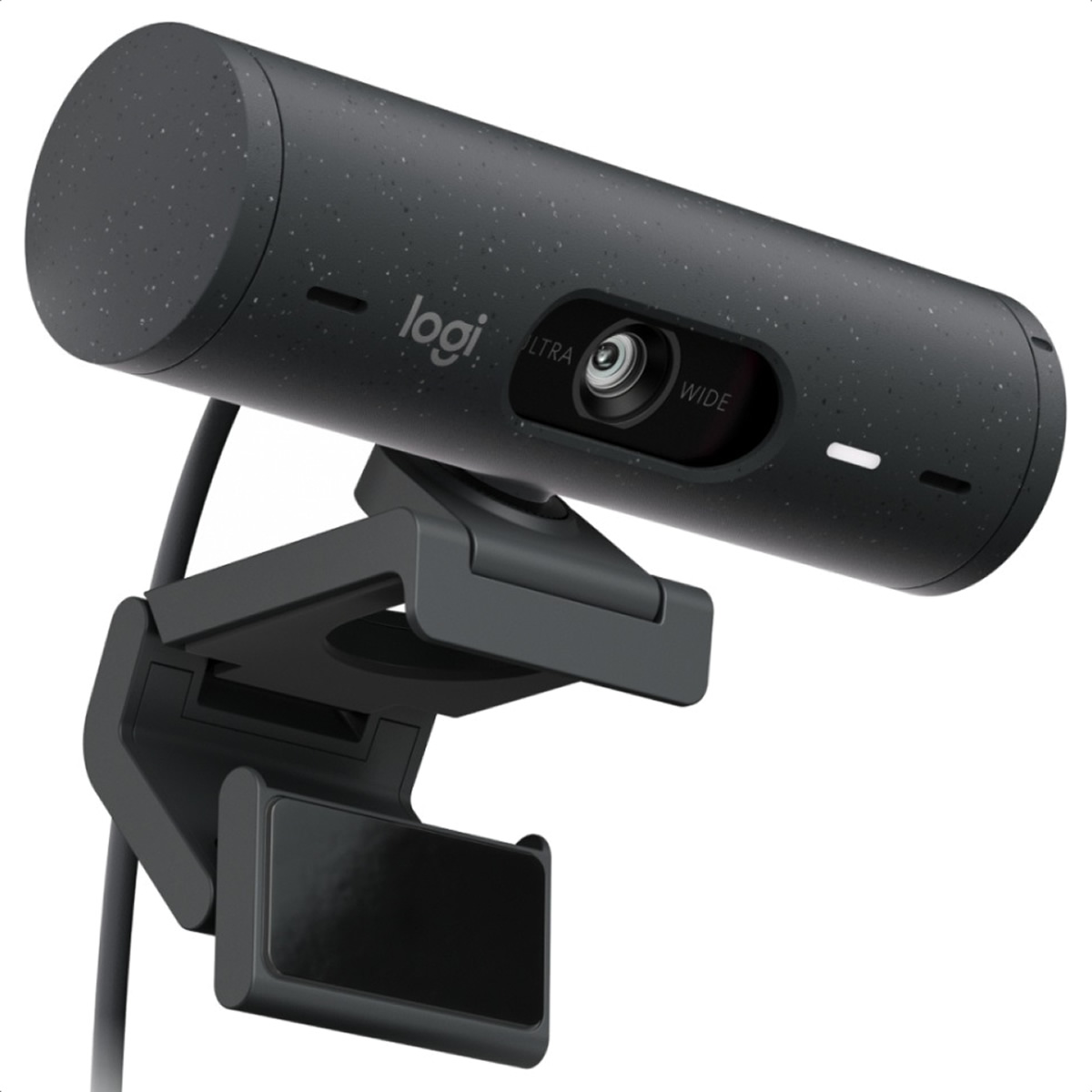 Camara Web Logitech BRIO 500 USB-C Full HD 1080P 4MP Microfono Grafito 960-001412