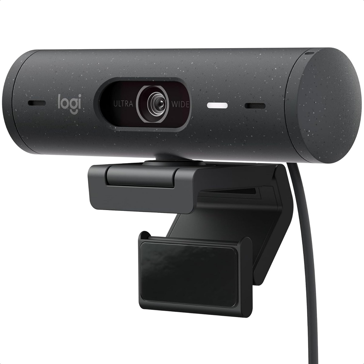 Camara Web Logitech BRIO 500 USB-C Full HD 1080P 4MP Microfono Grafito 960-001412