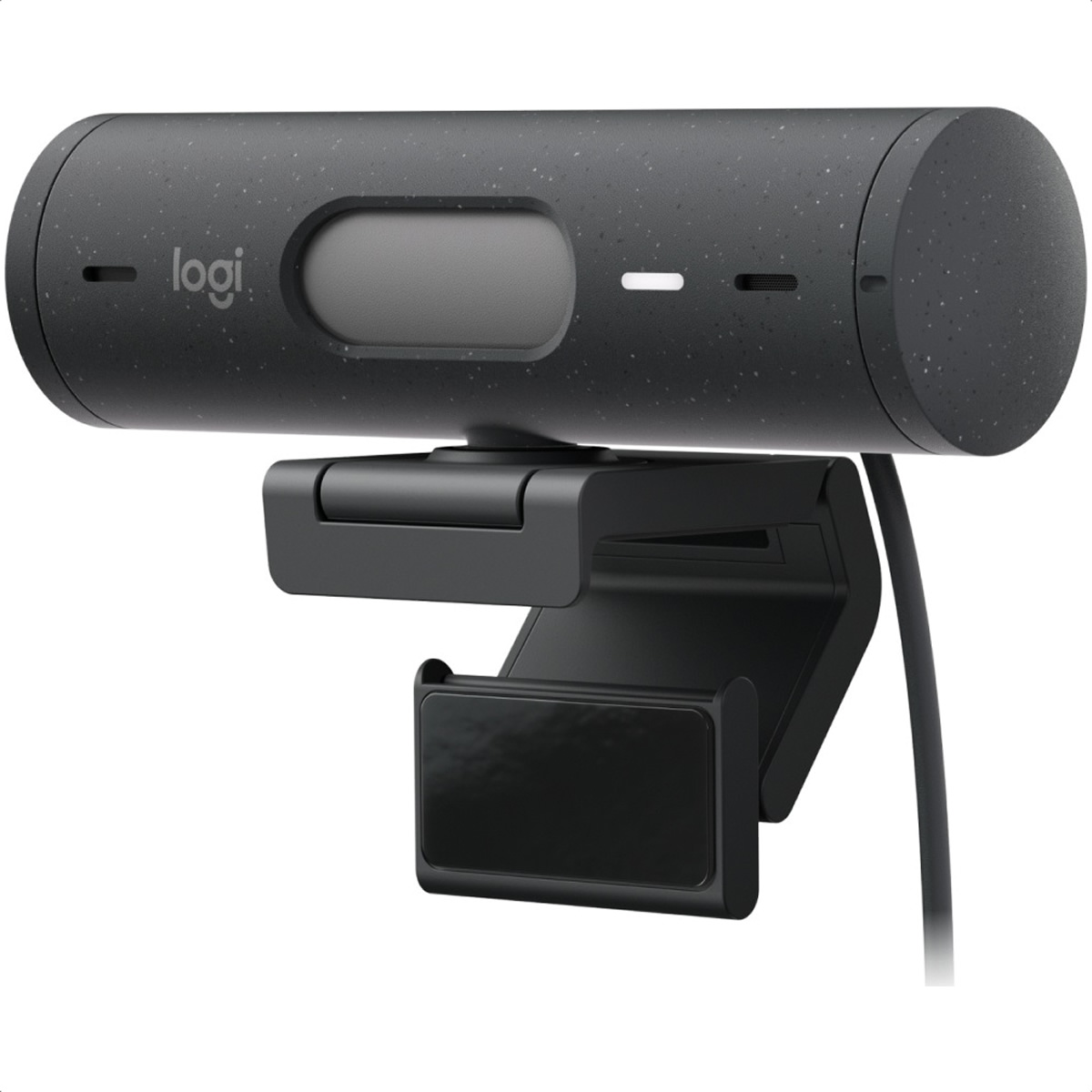 Camara Web Logitech BRIO 500 USB-C Full HD 1080P 4MP Microfono Grafito 960-001412