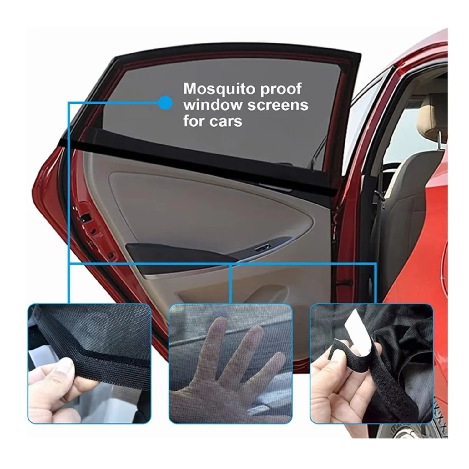 Cubre Sol Auto Parasol Para Ventana Delanteras/traseras/suv