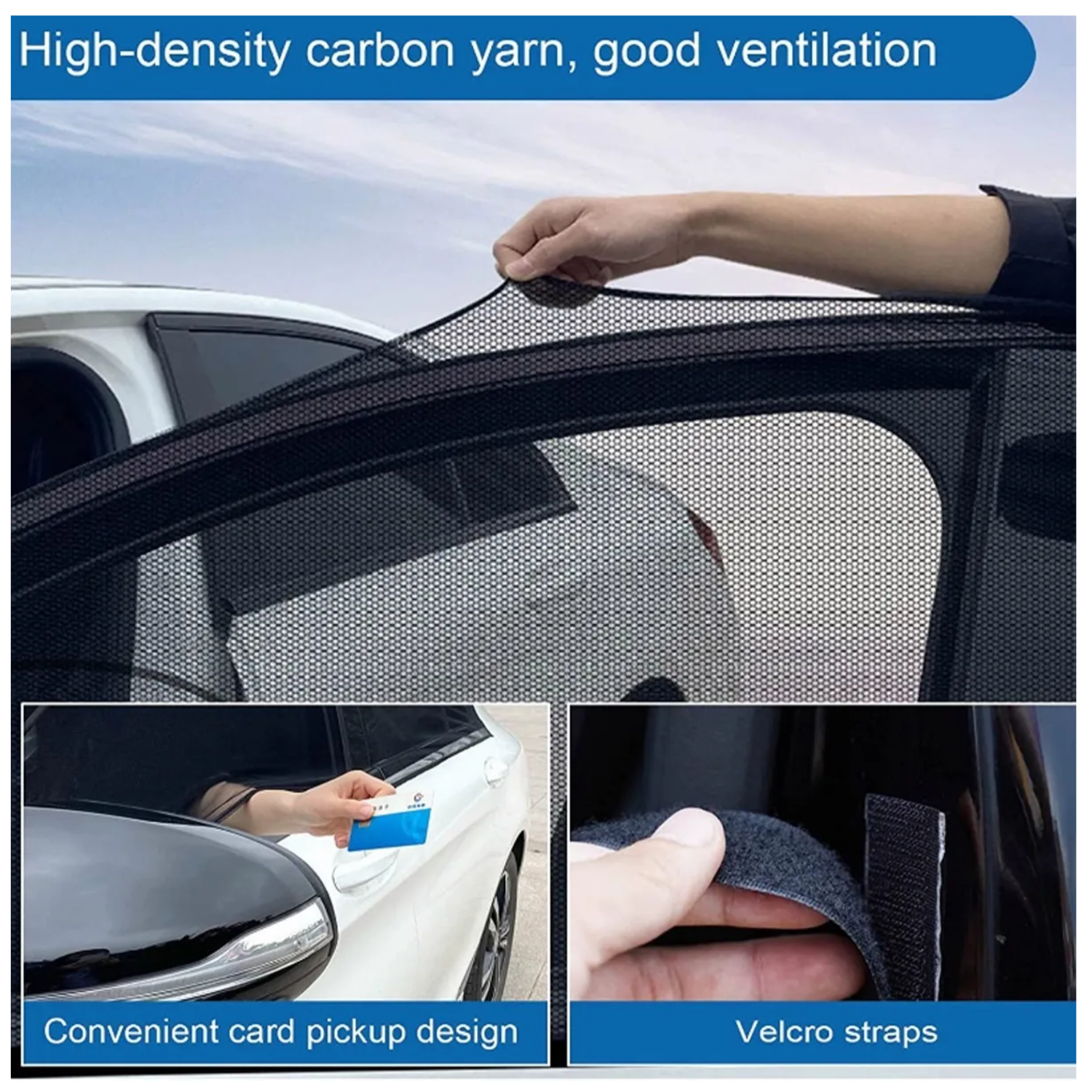 Cubre Sol Auto Parasol Para Ventana Delanteras/traseras/suv