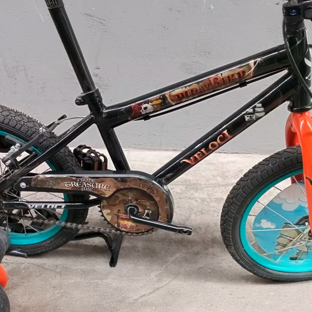 Bicicleta Veloci Reacondicionado Pirata bike R16 Negro