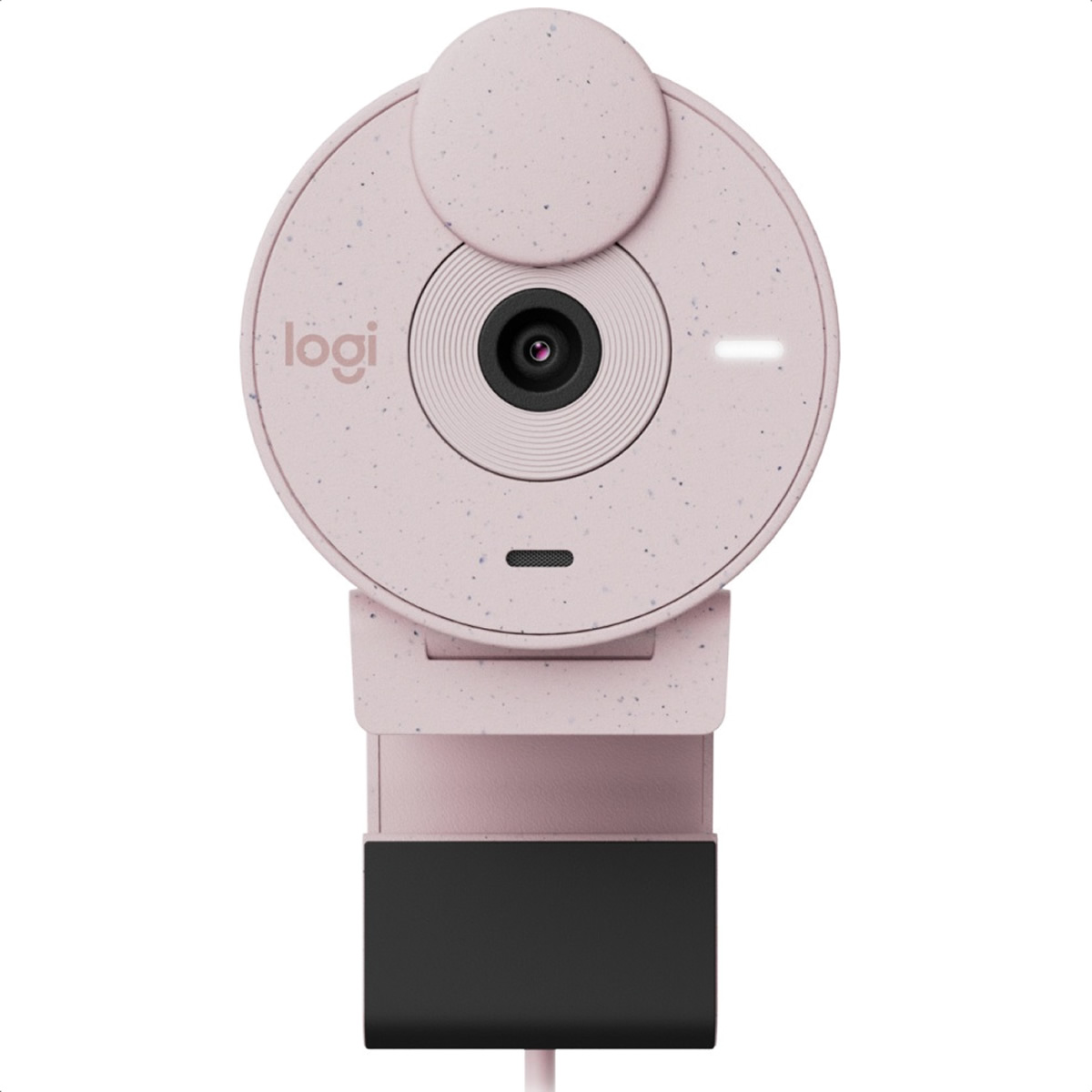 Camara Web Logitech BRIO 300 USB-C Full HD 1080P 2MP Microfono Rosa 960-001446