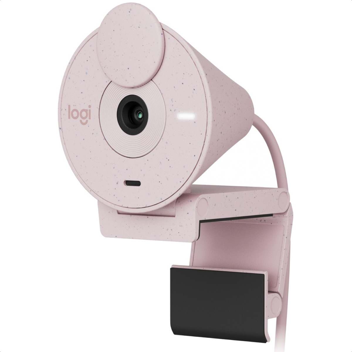 Camara Web Logitech BRIO 300 USB-C Full HD 1080P 2MP Microfono Rosa 960-001446