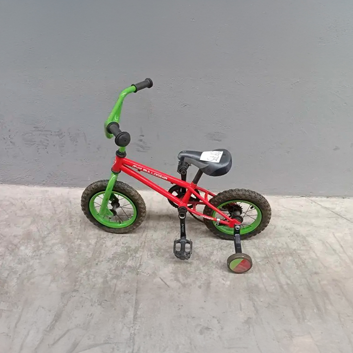 Bicicleta Veloci Reacondicionado Mini Bulldozer R16 Rojo