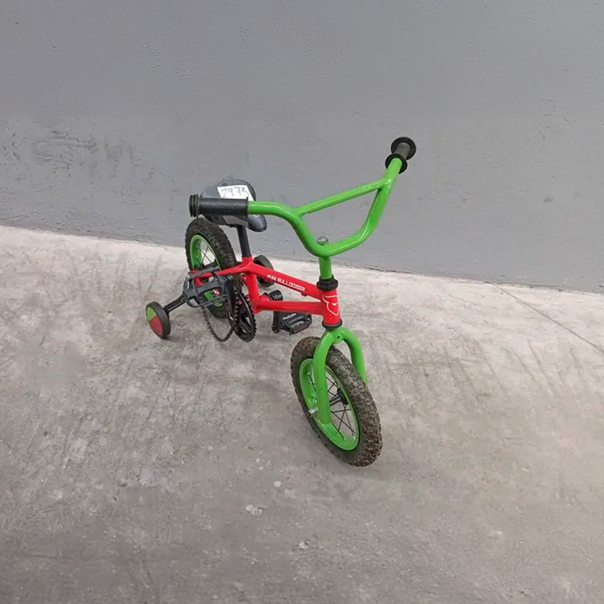 Bicicleta Veloci Reacondicionado Mini Bulldozer R16 Rojo