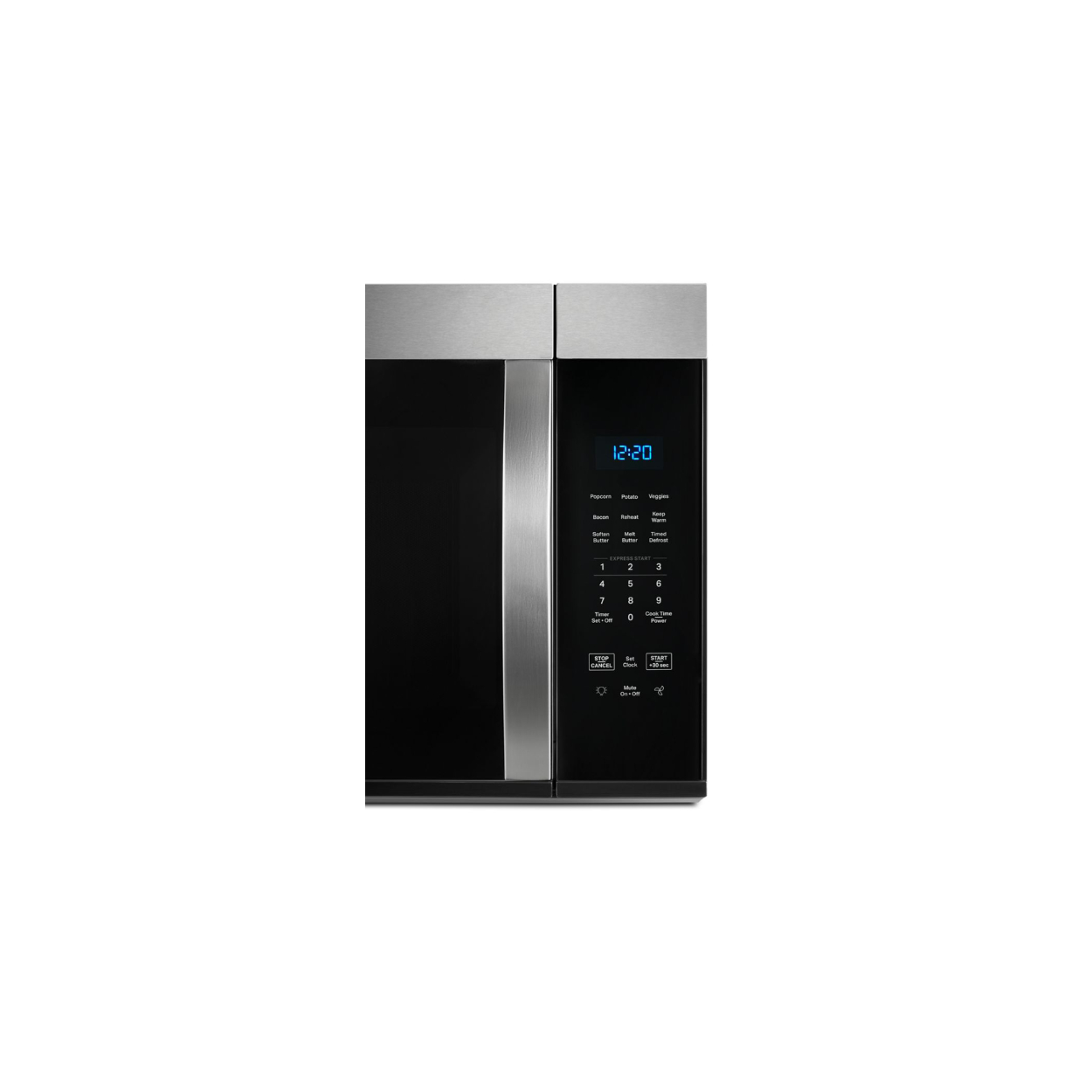 Microondas campana Whirlpool WMMS3130RZ de 76 cm (30”) y 1.7 pies cúbicos