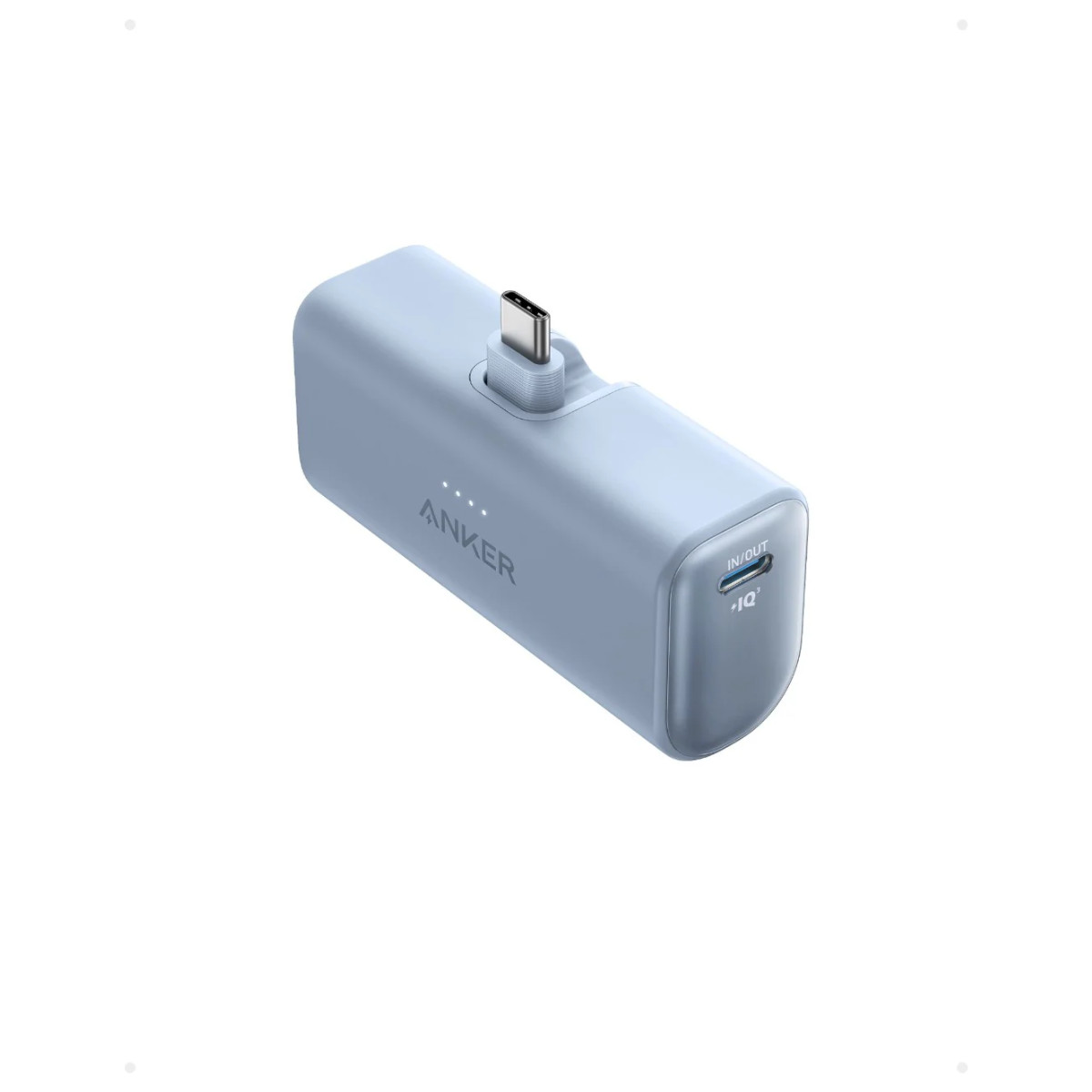 Power Bank Nano USB-C Plegable Anker 5000 mAh 22.5W Azul