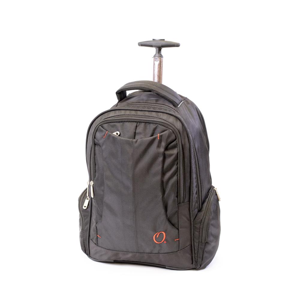 MOCHILA OLYMPIA RODANTE OL-1000-6 NEGRA