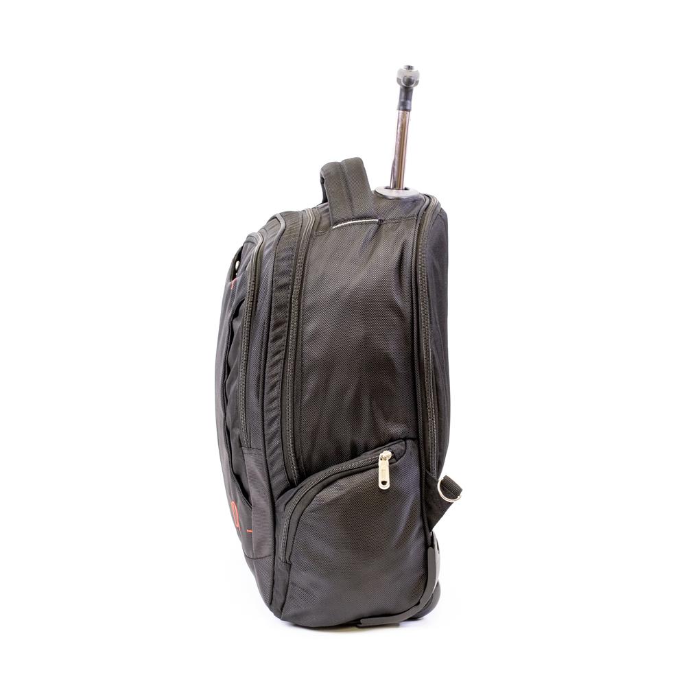 MOCHILA OLYMPIA RODANTE OL-1000-6 NEGRA