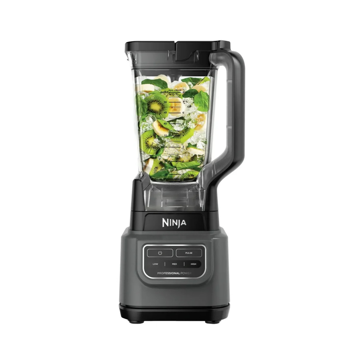 Licuadora Ninja Classic Vaso de Plástico 2.1 Litros Gris BE200