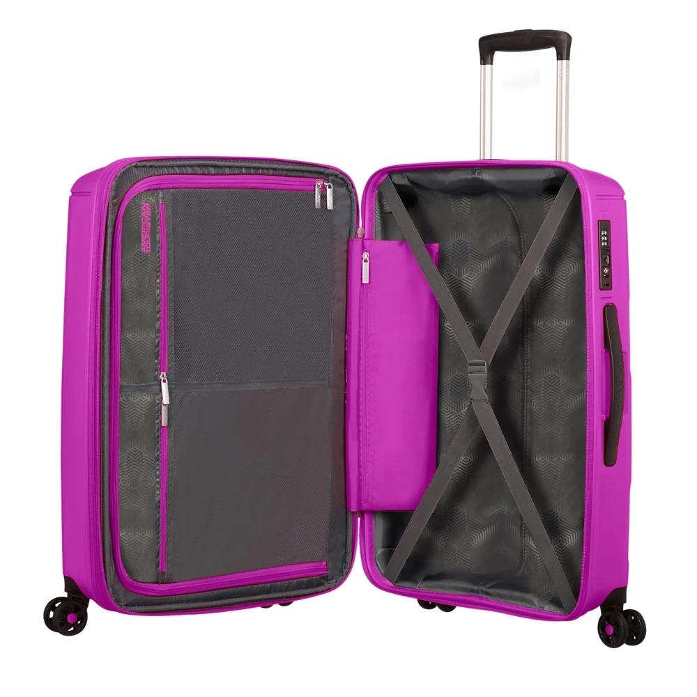 MALETA AMERICAN TOURISTER SUNSIDE 28" MORADO