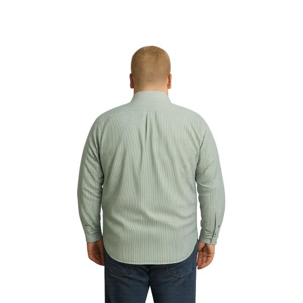 Camisa Big Kong Cuadros Azul Marino Hombre Talla Grande XL
