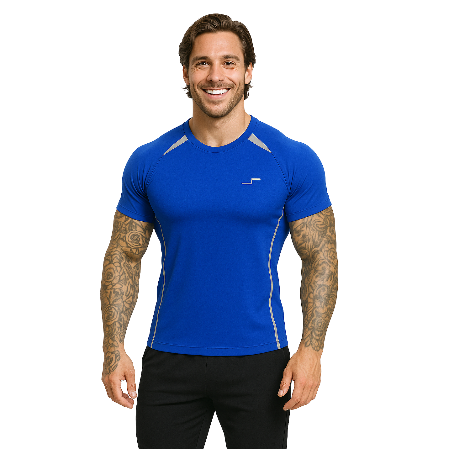 Paquete De 5 Playeras Deportivas Cuello Redondo Para Hombre Entrenamiento Comodas CHB Chili Beans Clothing Co.