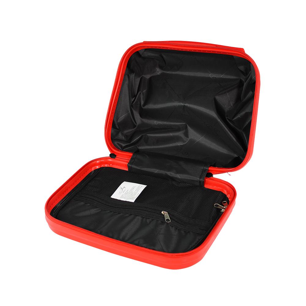 NECESER DE VIAJE JON Z-01 14" ROJO