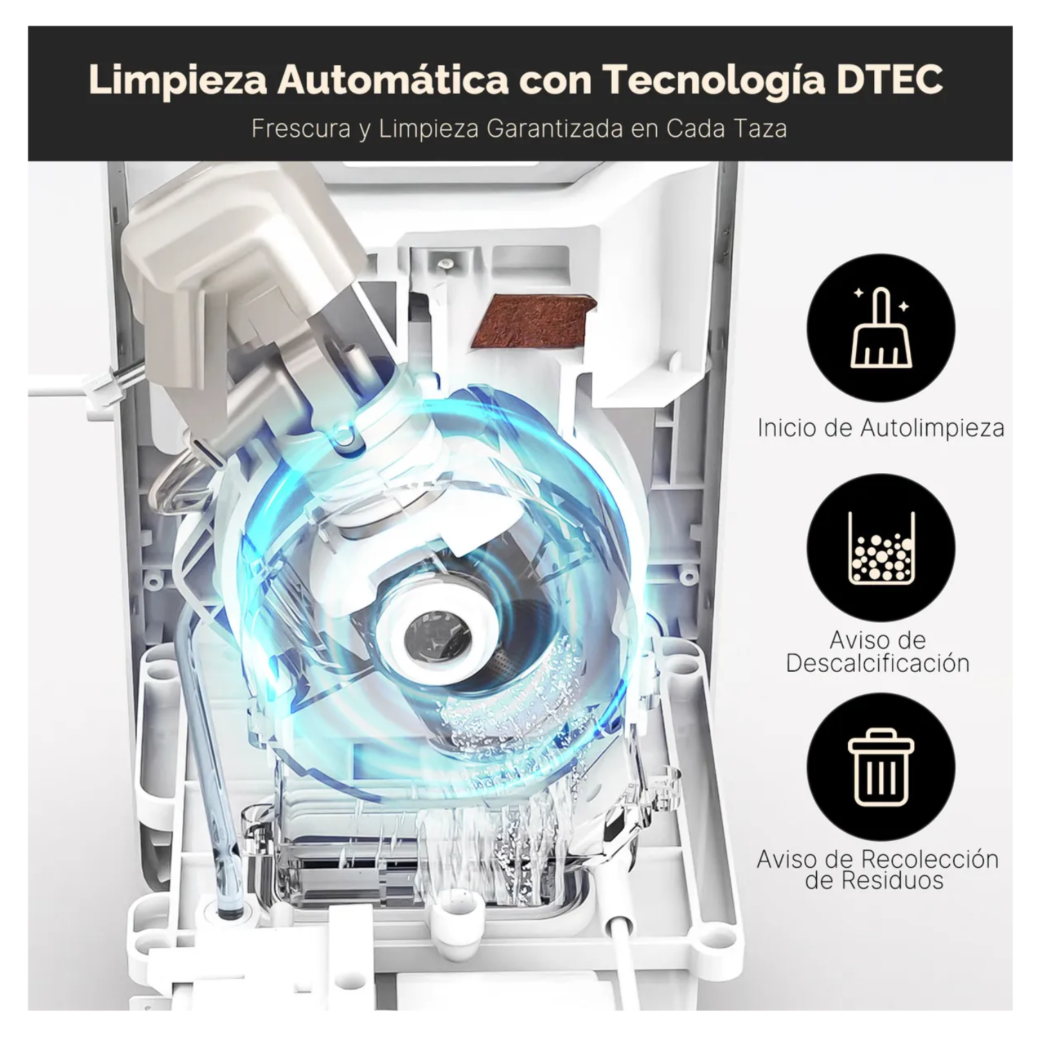 Cafetera Espresso 9 en 1 Superautomática con Molino, Espumador y Pantalla Táctil – Café de Barista en Casa