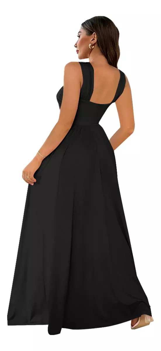 Vestido Largo Casual Maria Bela Modelo Mesina