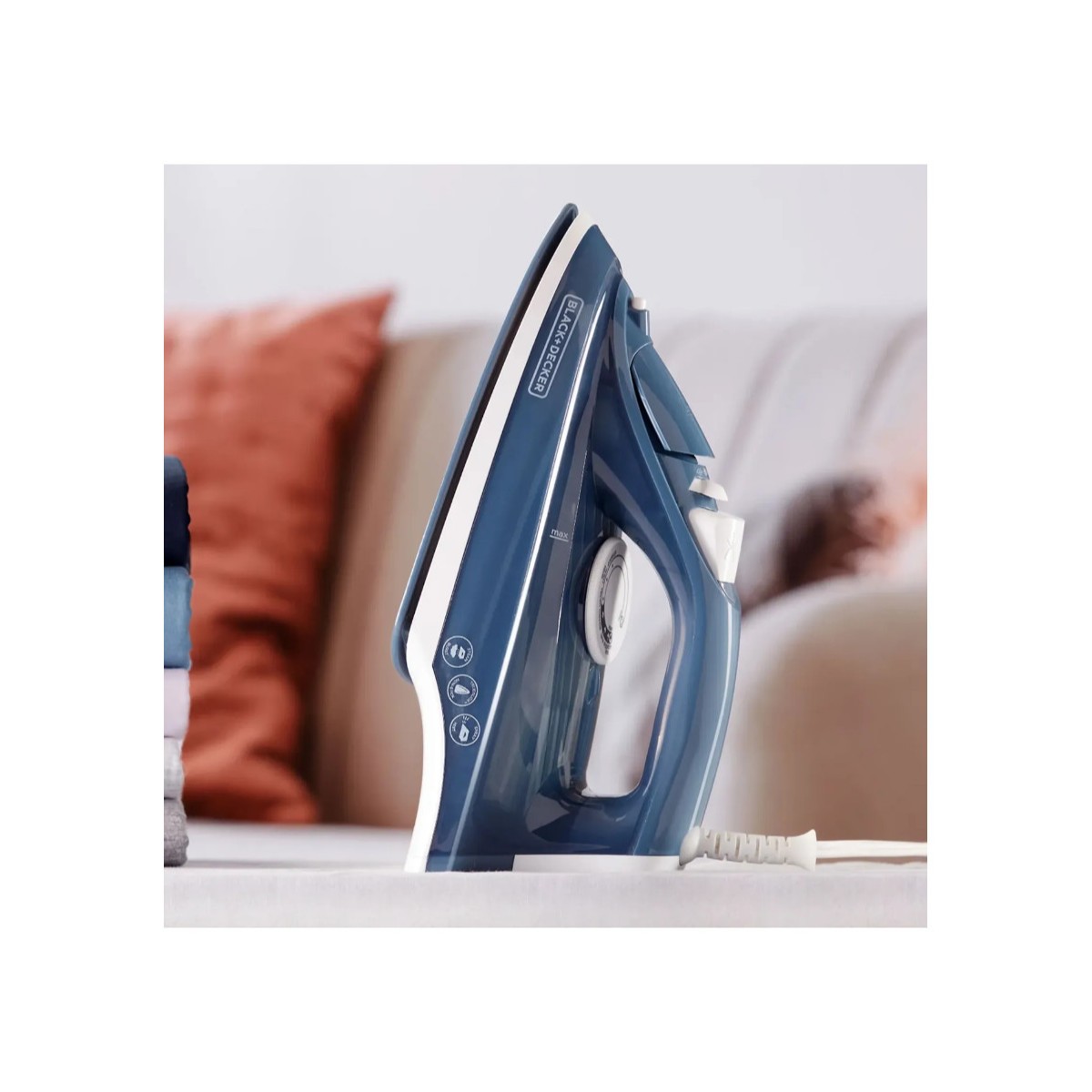 Plancha de Vapor Black+Decker Azul IRBD300